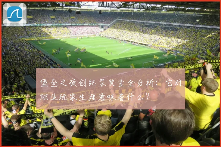 堡垒之夜创纪录奖金全分析：它对职业玩家生涯意味着什么？