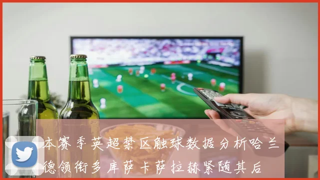 本赛季英超禁区触球数据分析哈兰德领衔多库萨卡萨拉赫紧随其后